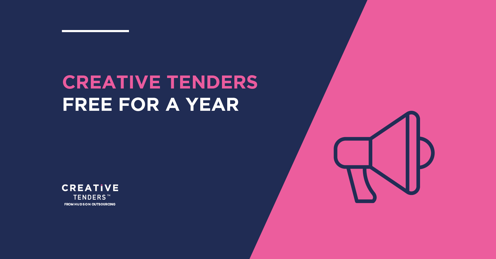 Creative Tenders free for a year