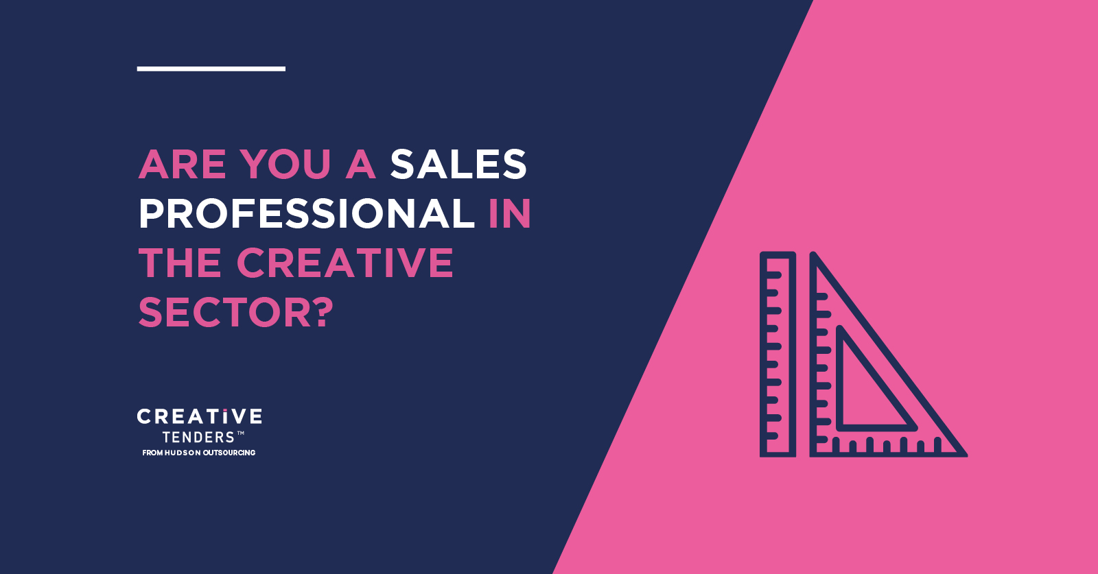 Are you a sales professional in the creative sector?