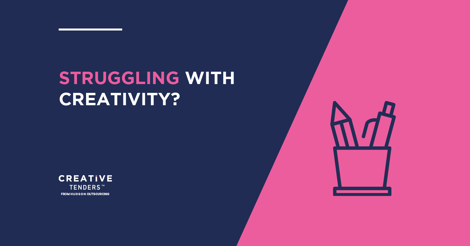 Struggling with creativity? Our suppliers can help!