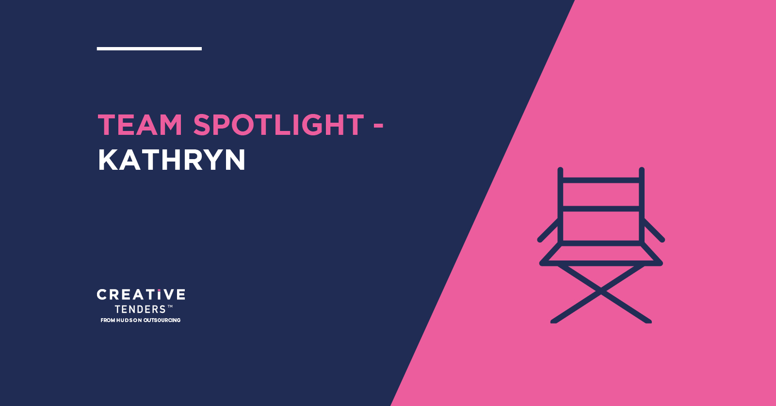 Creative Tenders Team Profiles – Kathryn Johansen