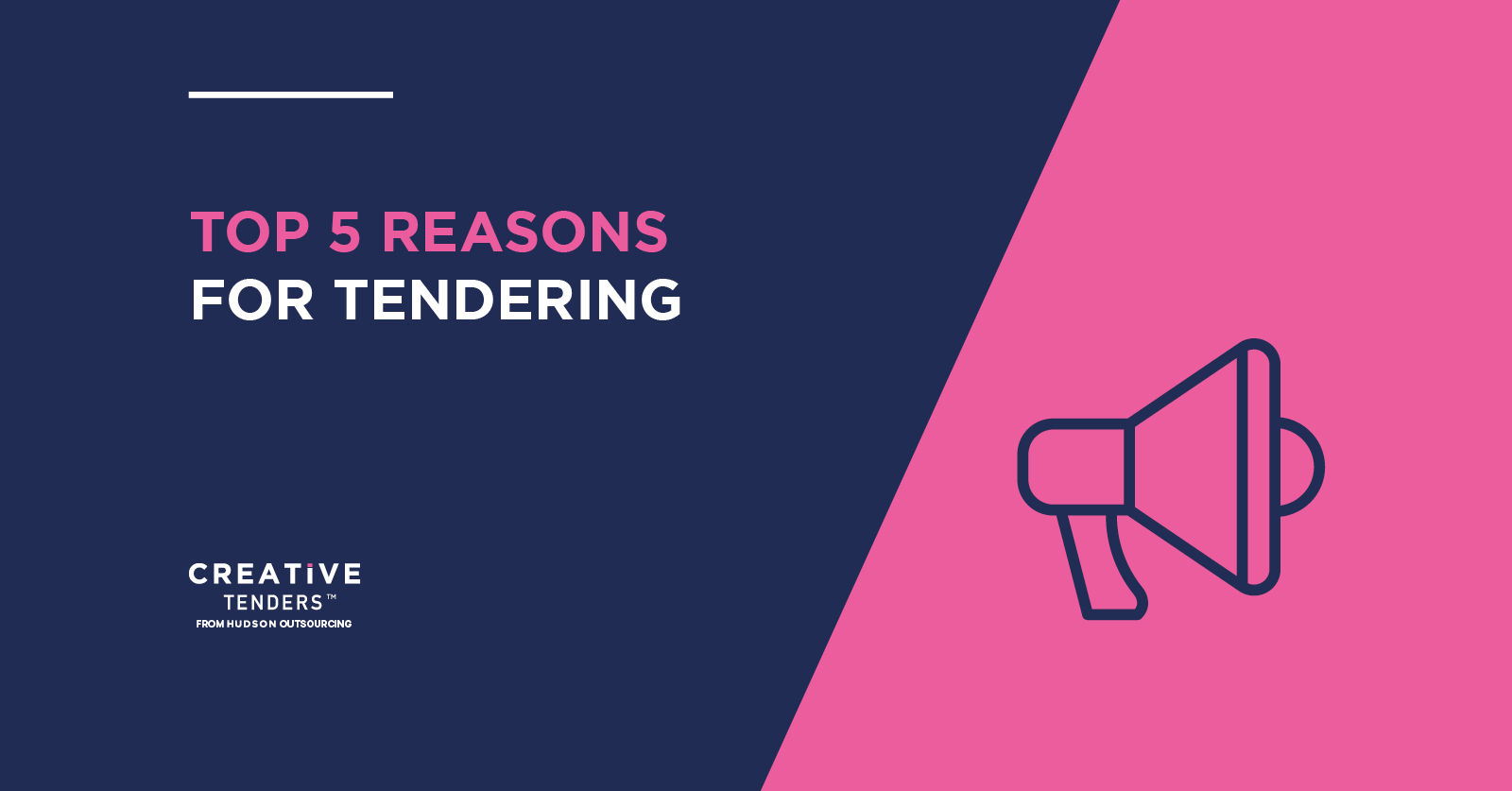 Top five reasons for tendering
