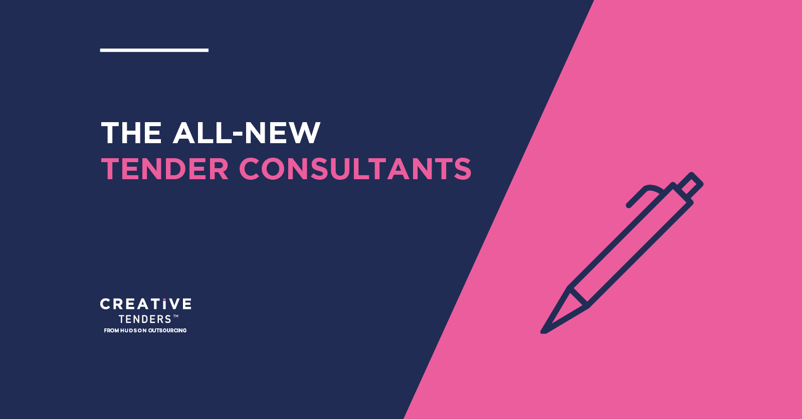 THE ALL-NEW TENDER CONSULTANTS!