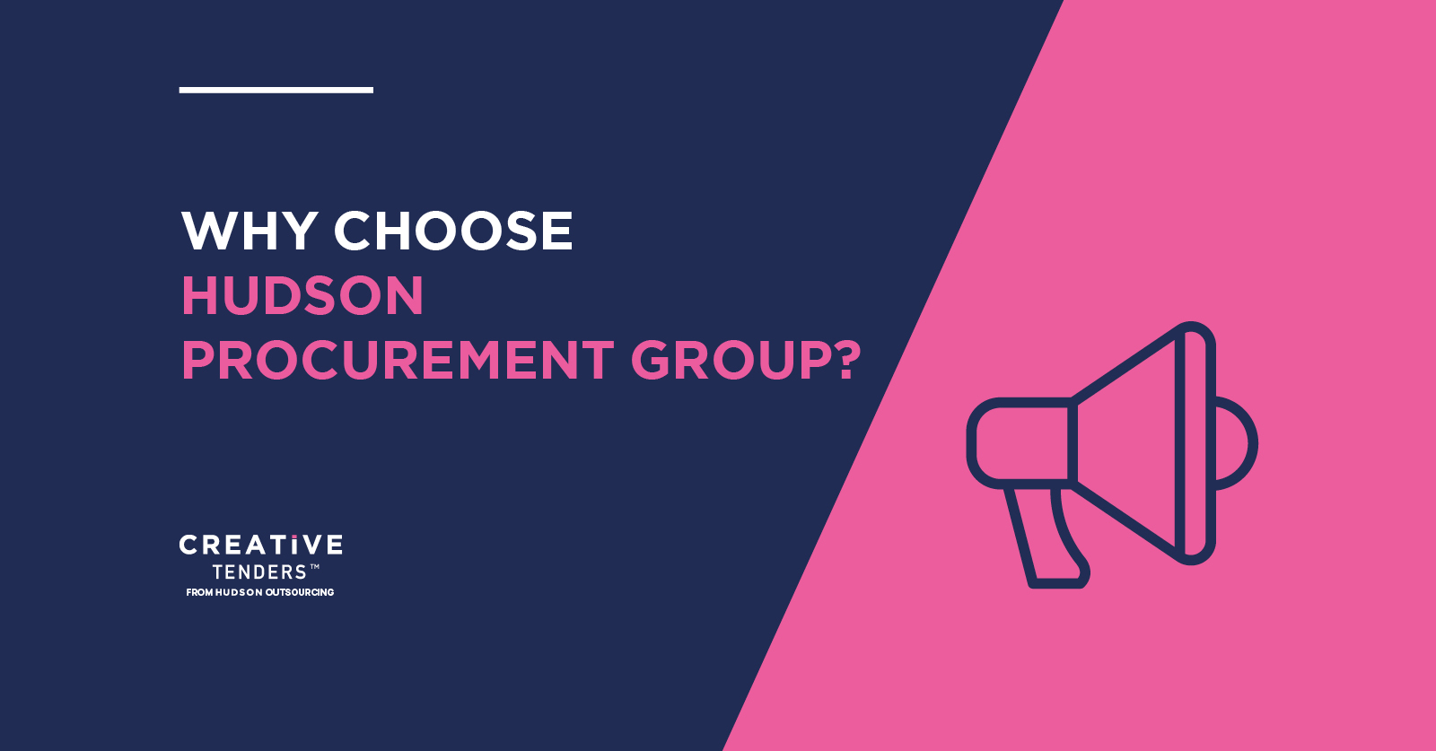 Why Choose Hudson Procurement Group?