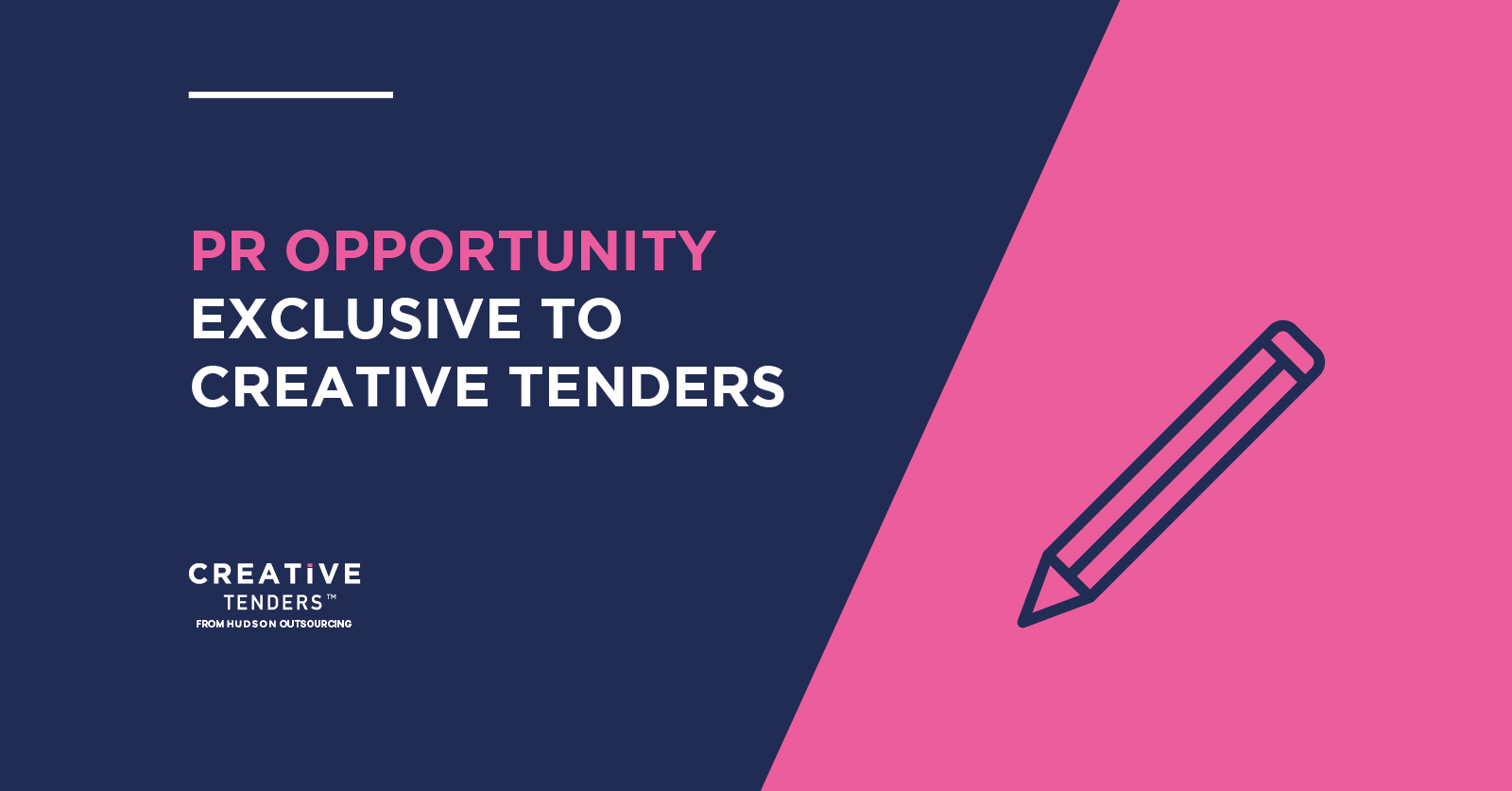 PR Consultancy Contract Exclusive to Creative Tenders